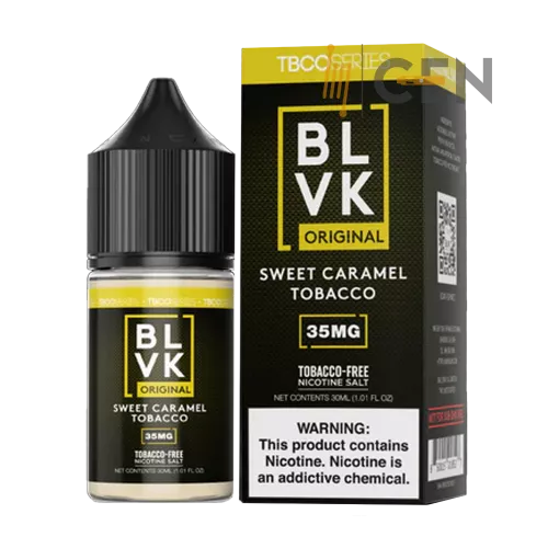 BLVK - Salt Tobacco Caramel - 30ml ~ 35mg
