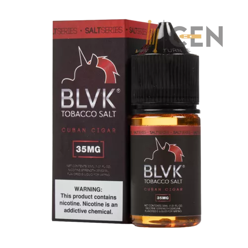 BLVK - Salt Tobacco Cuban Cigar - 30ml ~ 35mg